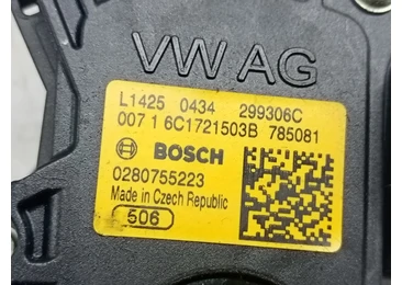 Pedala acceleratie 6C1721503B Volkswagen Polo 5 (6R) (2009 - 2015) - miniatura 4