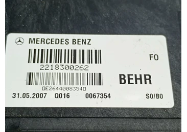 Motoras aeroterma 2218300262 Mercedes Benz S-Class W221 (2005 - 2009) - miniatura 8