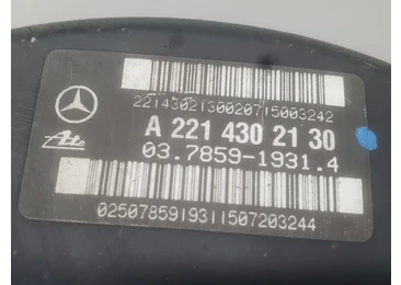Tulumba frana A2214302130 Mercedes Benz S-Class W221 (2005 - 2009) - miniatura 3