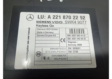 Modul confort A2218702292 Mercedes Benz S-Class W221 (2005 - 2009) - miniatura 3