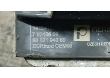 Racitor gaze EGR 9802194080 Ford Fiesta 6 (facelift) (2013 - 2020) - miniatura 4