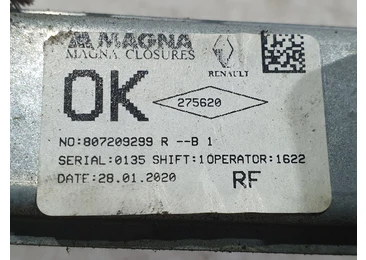 Macara geam dreapta fata 807209299r Dacia Logan 2 (facelift) (2017 - 2020) - miniatura 3