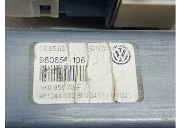 Motoras geam dreapta spate 1K0959704F Volkswagen Golf 5 (2003 - 2009) - miniatura 5