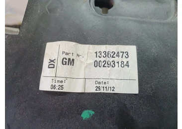 Pod pedalier 13362473 Opel Meriva 2 (2010 - 2014) 1.4 benzina A14NEL 1.4 benzina A14NEL A14NEL
