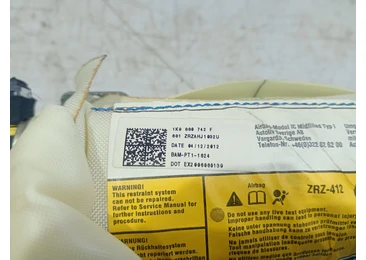 Airbag cortina dreapta 1k0000742f Volkswagen Golf 6 (2008 - 2015) - miniatura 2