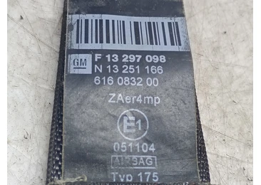 Centura siguranta dreapta fata F13297098 Opel Astra J (2009 - 2012) - miniatura 5