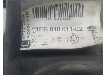 Far dreapta 1EG010011-02 Opel Astra J (2009 - 2012) - miniatura 4
