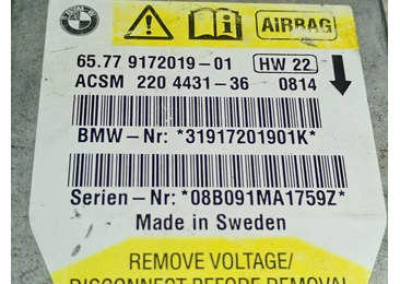 Calculator airbag 65779172019 BMW Seria 5 E60/E61 (2003 - 2007) - miniatura 3
