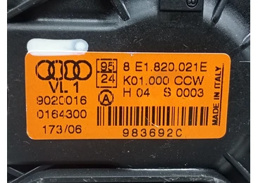 Motoras aeroterma 8E1820021E Audi A4 B7 (2004 - 2008) - miniatura 3