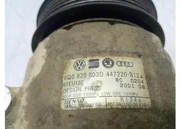Compresor clima ac 6Q0820803D Skoda Fabia 6Y (1999 - 2004) - miniatura 4