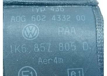 Centura siguranta spate 1K6857805D Volkswagen Golf 5 (2003 - 2009) - miniatura 4