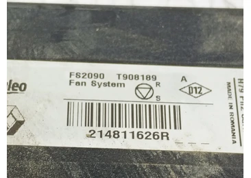 Electroventilator gmv 214811626R Dacia Duster 1 (facelift) (2013 - 2017)