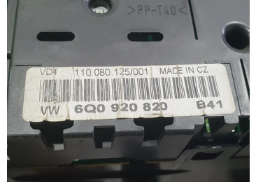 Ceasuri de bord 6q0920820 Volkswagen Polo 4 (9N) (2001 - 2005) - miniatura 4
