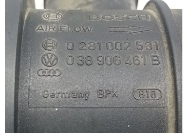 Debitmetru aer 038906461B Volkswagen Golf 5 (2003 - 2009) - miniatura 3