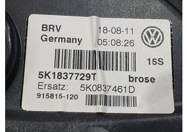 Macara geam stanga fata 5k1837729t Volkswagen Golf 6 (2008 - 2015) - miniatura 4