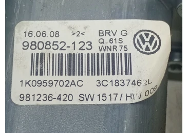 Motoras geam dreapta fata 3C1837462L Volkswagen Passat B6 (2005 - 2010) - miniatura 4