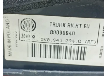 Stop dreapta haion 5K0945094 Volkswagen Golf 6 (2008 - 2015) - miniatura 4