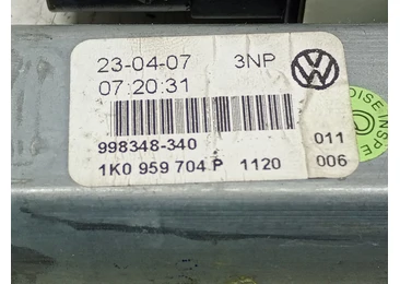 Motoras geam dreapta spate 1K0959704P Volkswagen Golf 5 (2003 - 2009) - miniatura 3