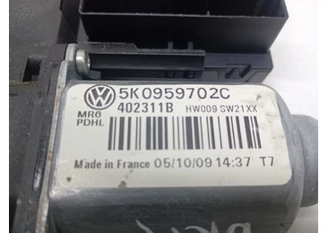 Motoras geam dreapta fata 5K0959702C Volkswagen Golf 6 (2008 - 2015) - miniatura 3