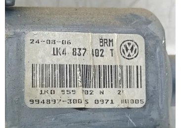 Motoras geam dreapta fata 1k0559702N Volkswagen Golf 5 (2003 - 2009) - miniatura 3
