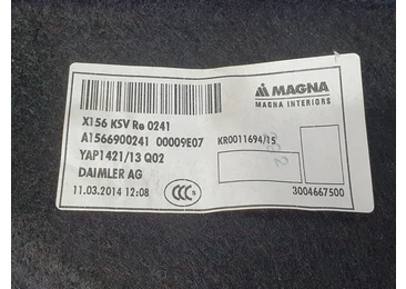 Ornament portbagaj a1566900241 Mercedes Benz GLA-Class X156 (2013 - 2017) - miniatura 3