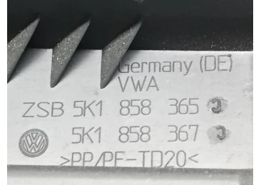 Ornament bord 5K1858365 Volkswagen Golf 6 (2008 - 2015) - miniatura 2