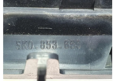Grila bara fata 5k0853653 Volkswagen Golf 6 (2008 - 2015) - miniatura 3