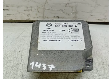 Calculator airbag 6Q0909605A Volkswagen Polo 3 (6N) (facelift) (2000 - 2002) 1.4 benzina AUD