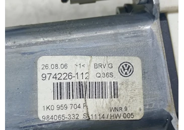 Motoras geam dreapta spate 1k0959704p Volkswagen Passat B6 (2005 - 2010) - miniatura 4