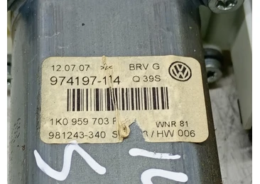 Motoras geam stanga spate 1k0959703 Volkswagen Passat B6 (2005 - 2010) - miniatura 3