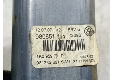 Motoras geam stanga fata 1k0959701 Volkswagen Passat B6 (2005 - 2010) - miniatura 3