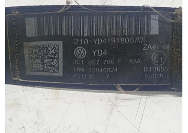 Centura siguranta stanga fata 3c1857706f Volkswagen Passat B6 (2005 - 2010) - miniatura 3