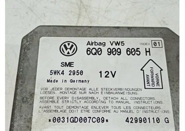 Calculator airbag 6q0909605h Skoda Fabia 6Y (1999 - 2004) - miniatura 3