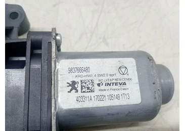 Motoras geam dreapta spate 9837666480 Peugeot 508 2 (2018 - 2020) - miniatura 2