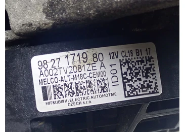 Alternator 9827171980 Peugeot 508 2 (2018 - 2020) - miniatura 4