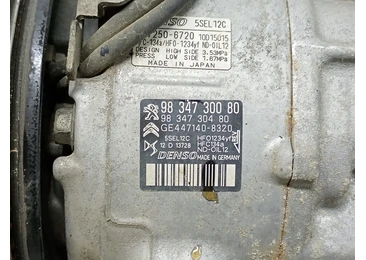 Compresor clima ac 9834730080 Peugeot 508 2 (2018 - 2020) - miniatura 4