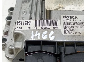 Calculator motor ECU 0281011634 Peugeot 307 1 (facelift) (2005 - 2008) - miniatura 4