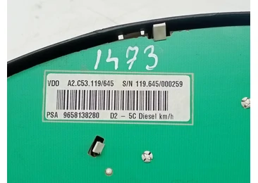 Ceasuri de bord 9658138280 Peugeot 407 1 (2004 - 2010) - miniatura 3