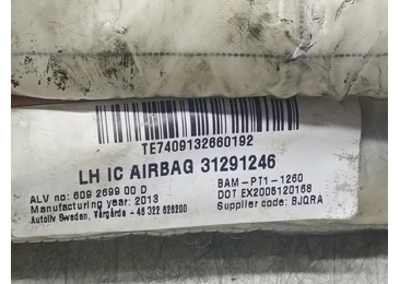 Airbag cortina stanga Volvo S80 2 (2th facelift) (2013 - 2020) - miniatura 3