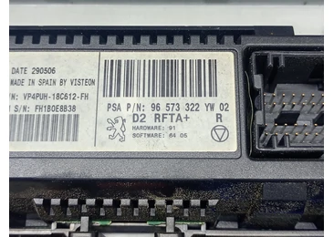 Panou clima ac 96573322 Peugeot 407 1 (2004 - 2010) - miniatura 4