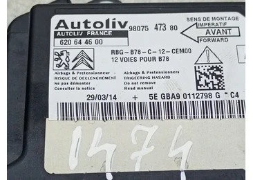 Calculator airbag 620644600 Citroen C4 Picasso 2 (2013 - 2017) - miniatura 3