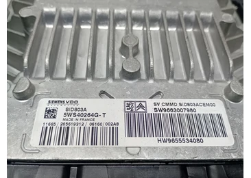 Calculator motor ECU 9663007980 Peugeot 407 1 (2004 - 2010) - miniatura 2