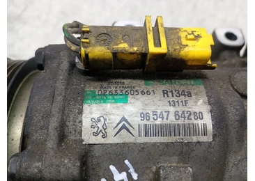 Compresor clima ac 9654764280 Peugeot 407 1 (2004 - 2010) - miniatura 4