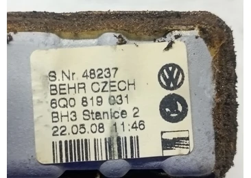 Radiator calorifer bord 6q0819031 Volkswagen Polo 4 (9N) (2001 - 2005) - miniatura 3