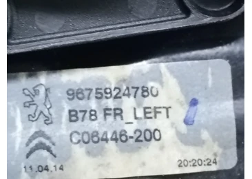 Macara geam stanga fata 9675924780 Citroen C4 Picasso 2 (2013 - 2017) - miniatura 4