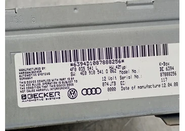 Modul radio 4F0035541L Audi A6 4F/C6 (2004 - 2008) - miniatura 3