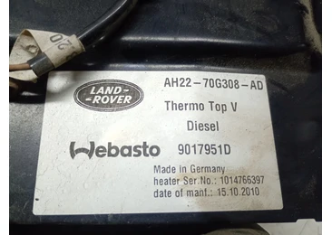 Webasto AH22-70G308-AD Land Rover Range Rover Sport 1 (facelift) (2009 - 2013) - miniatura 3