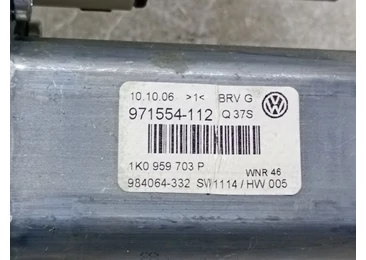 Motoras geam stanga spate 1k0959703 Volkswagen Passat B6 (2005 - 2010) - miniatura 4