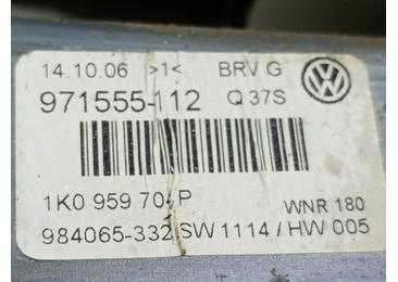 Motoras geam dreapta spate 1K0959704P Volkswagen Passat B6 (2005 - 2010) - miniatura 4