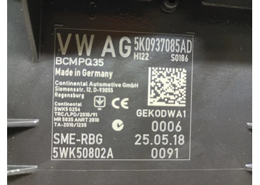 Modul confort 5K0937085AD Volkswagen Caddy 4 (2015 - 2020) - miniatura 3